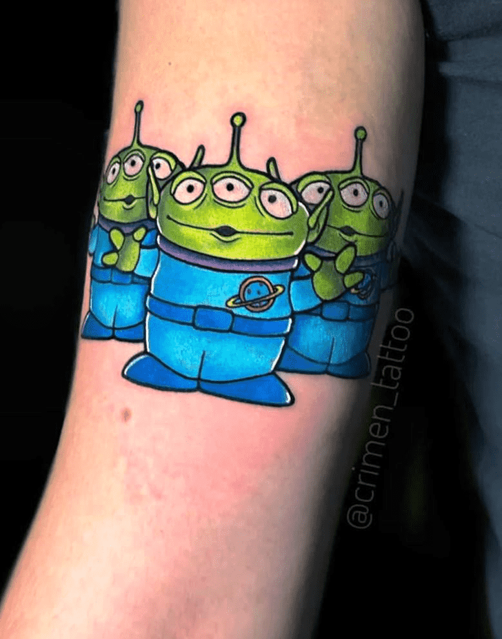 Toy Story Tattoo Portrait