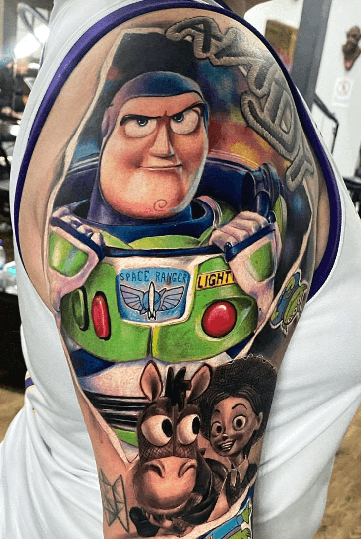 Toy Story Tattoo Design Image