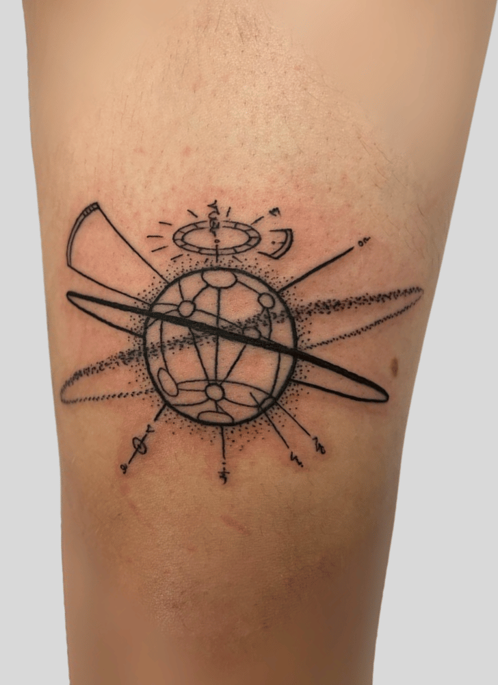 Treasure Planet Tattoo Design Image