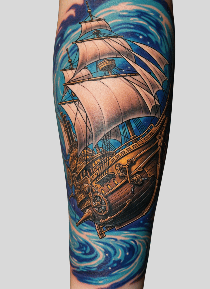 Treasure Planet Tattoo Photograph