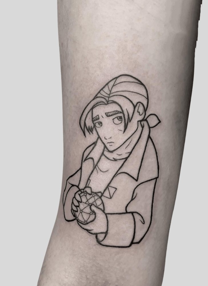 Treasure Planet Tattoo Figure