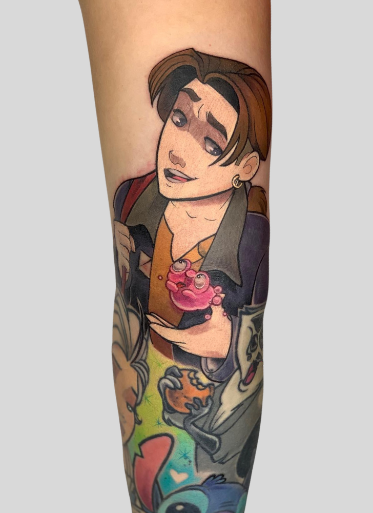 Treasure Planet Tattoo Photograph