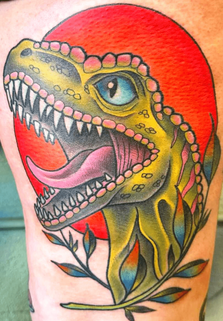 Triceratops Tattoo Photograph