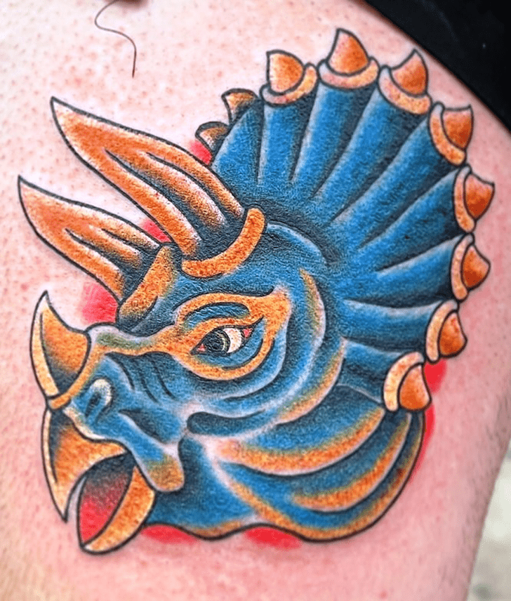 Triceratops Tattoo Photos