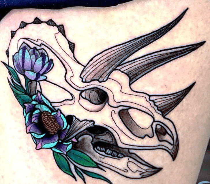 Triceratops Tattoo Photos