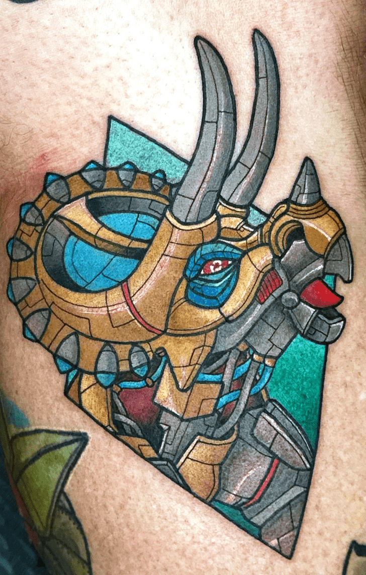 Triceratops Tattoo Picture