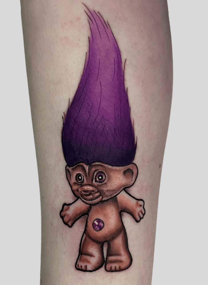 Trolls Tattoo Portrait