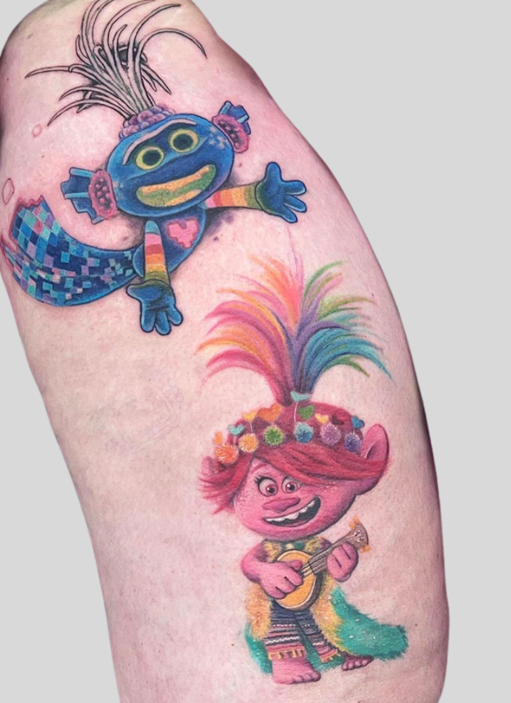 Trolls Tattoo Ink