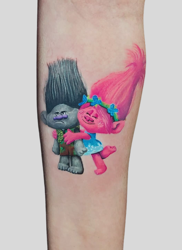 Trolls Tattoo Snapshot