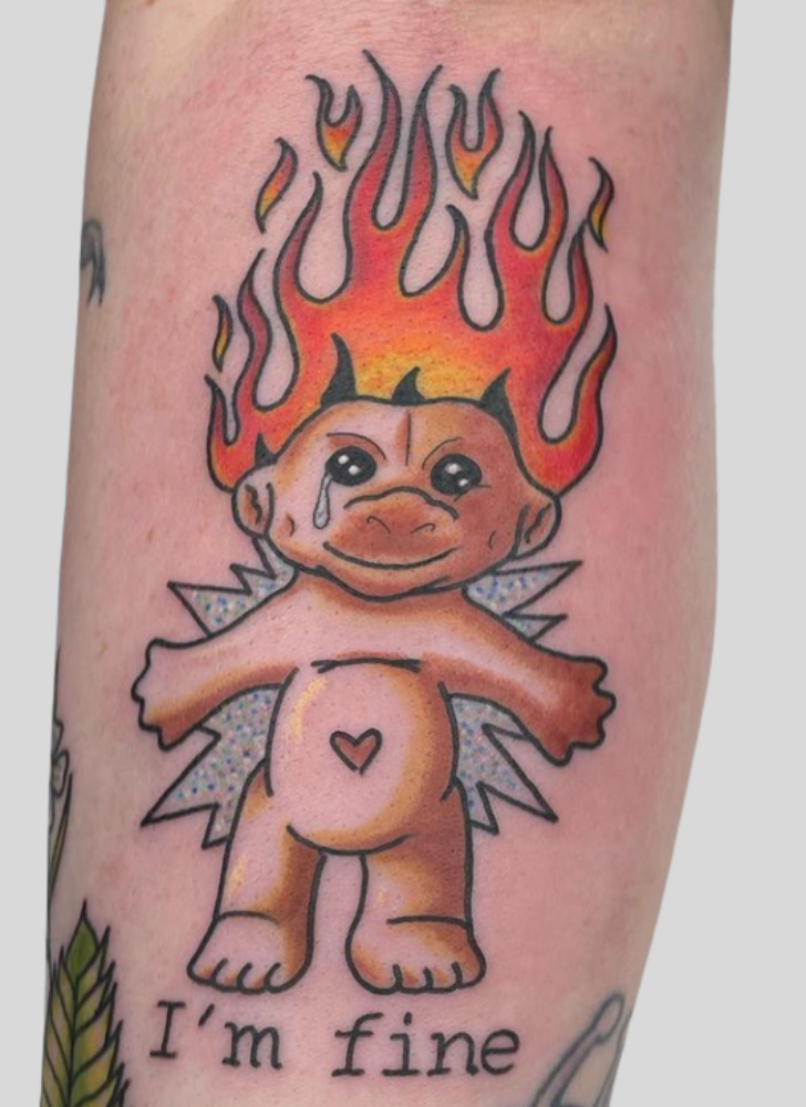 Trolls Tattoo Photo