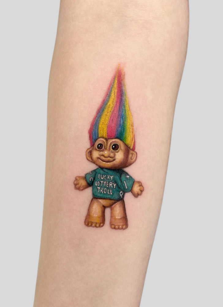 Trolls Tattoo Snapshot