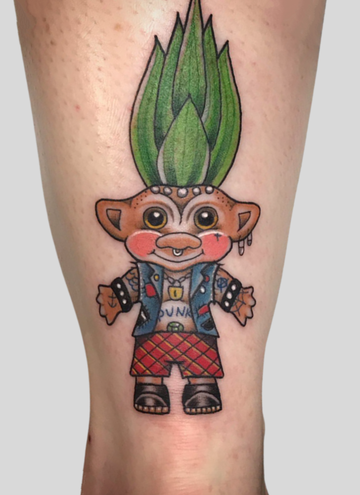 Trolls Tattoo Shot