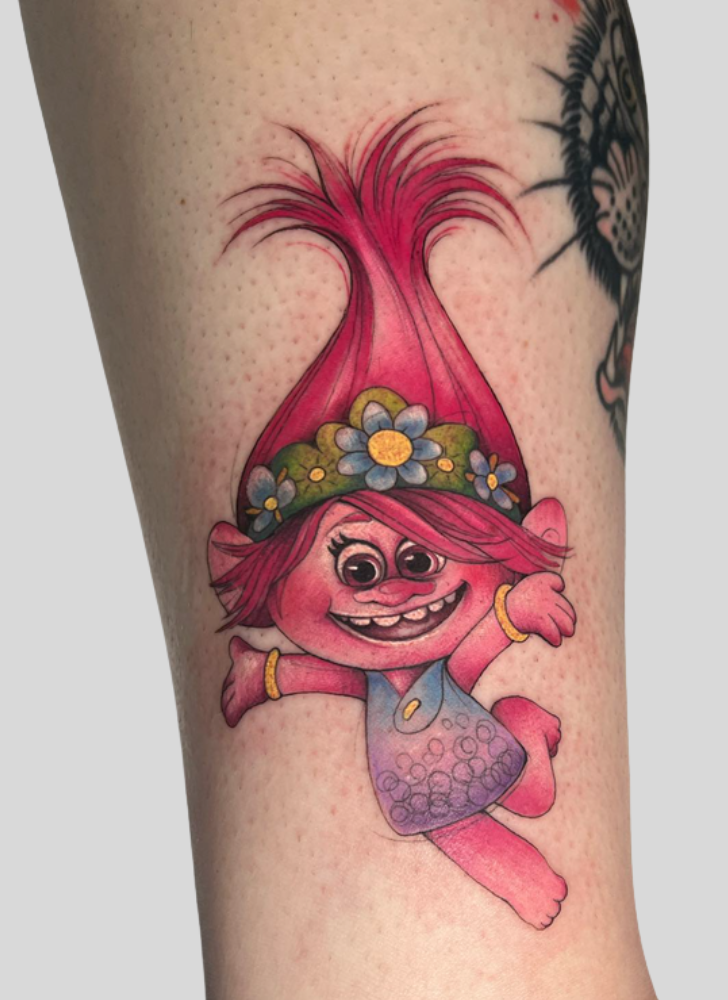 Trolls Tattoo Snapshot