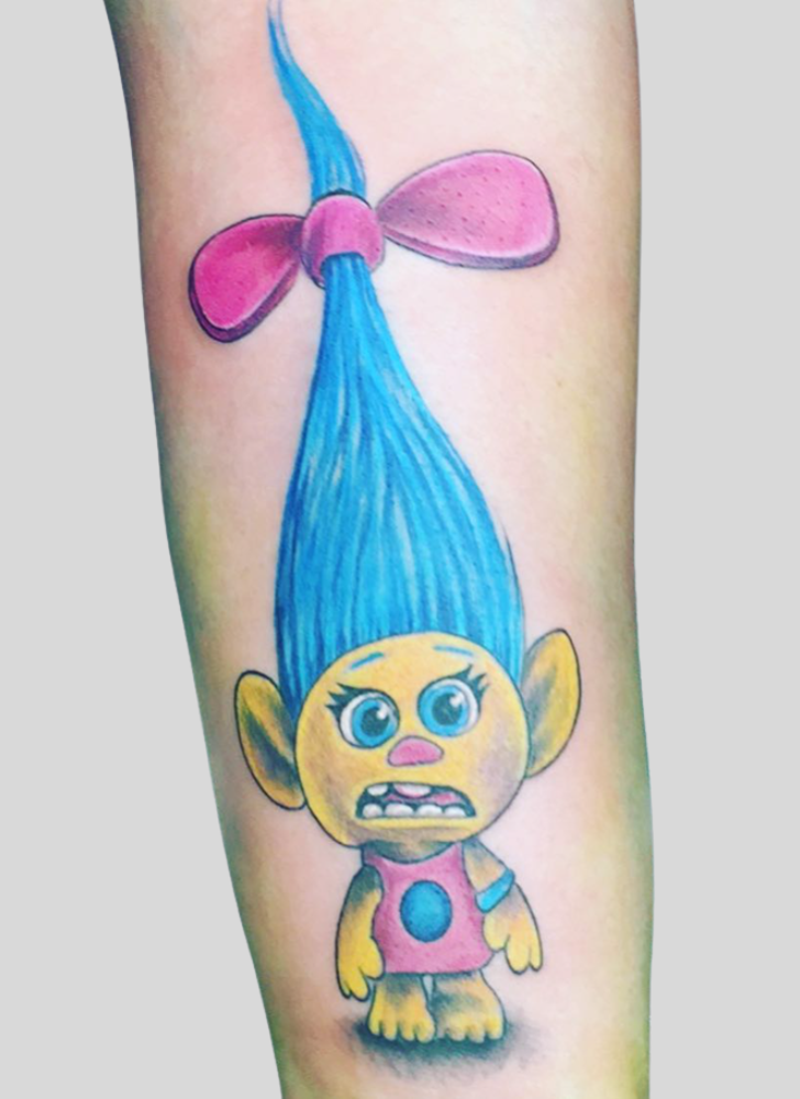 Trolls Tattoo Shot