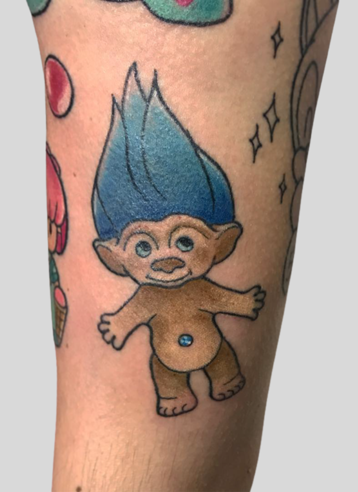 Trolls Tattoo Snapshot