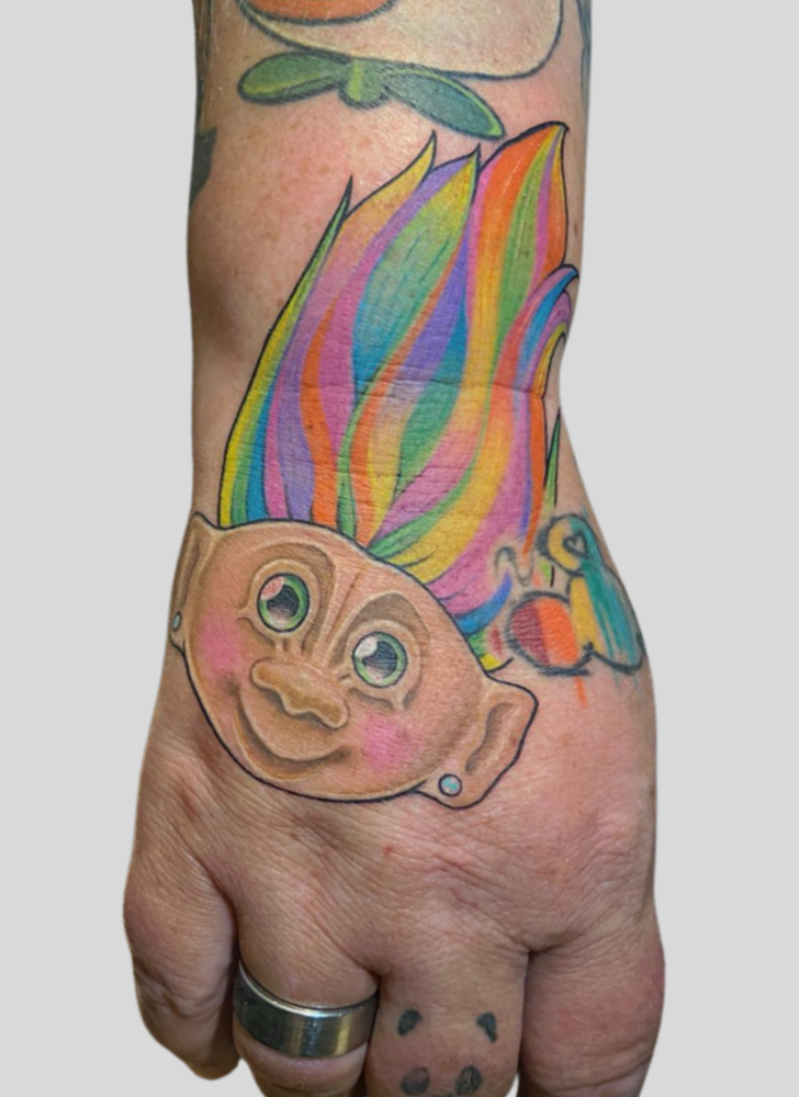 Trolls Tattoo Design Image