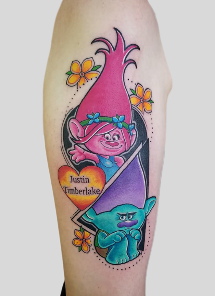Trolls Tattoo Ink