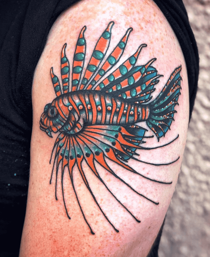 Tropical Fish Tattoo Design Image