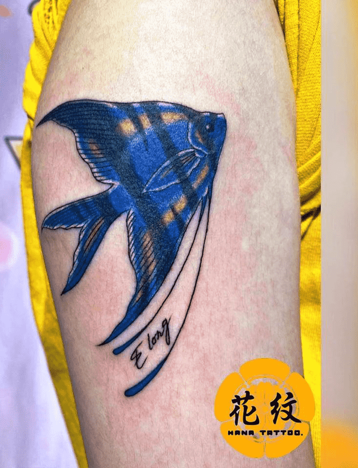 Tropical Fish Tattoo Design Image