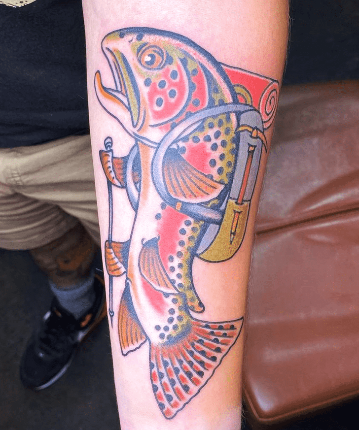 Trout Tattoo Picture