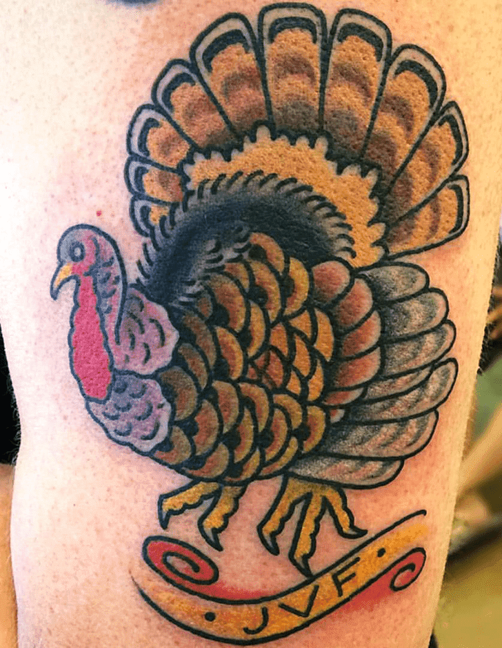 Turkey Tattoo Design Image