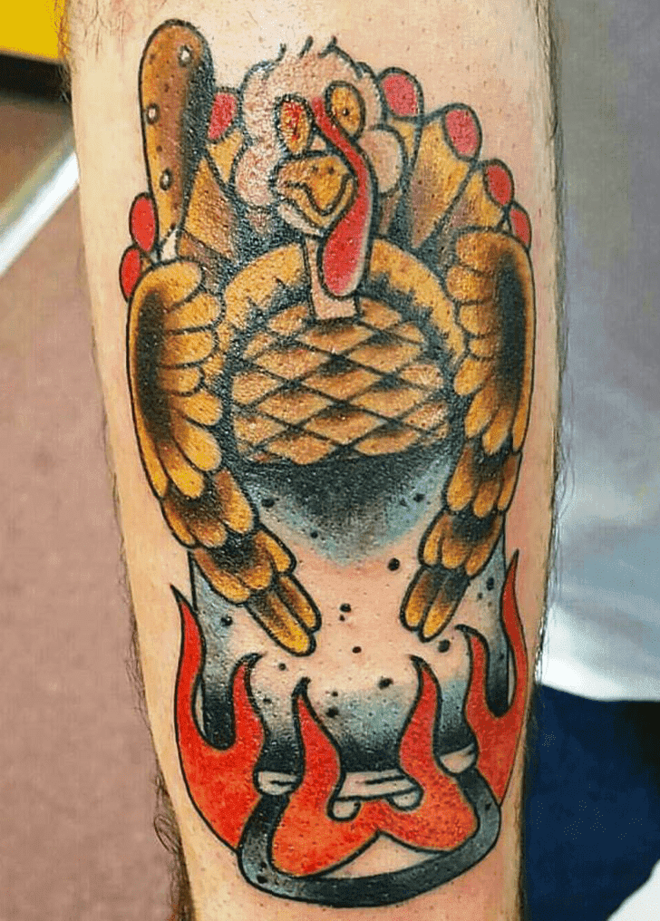 Turkey Tattoo Portrait