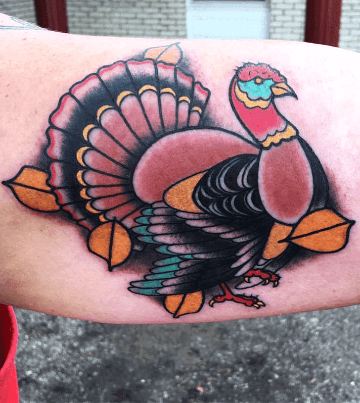 Turkey Tattoo Portrait