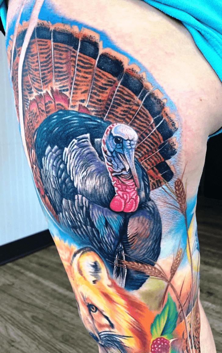 Turkey Tattoo Shot