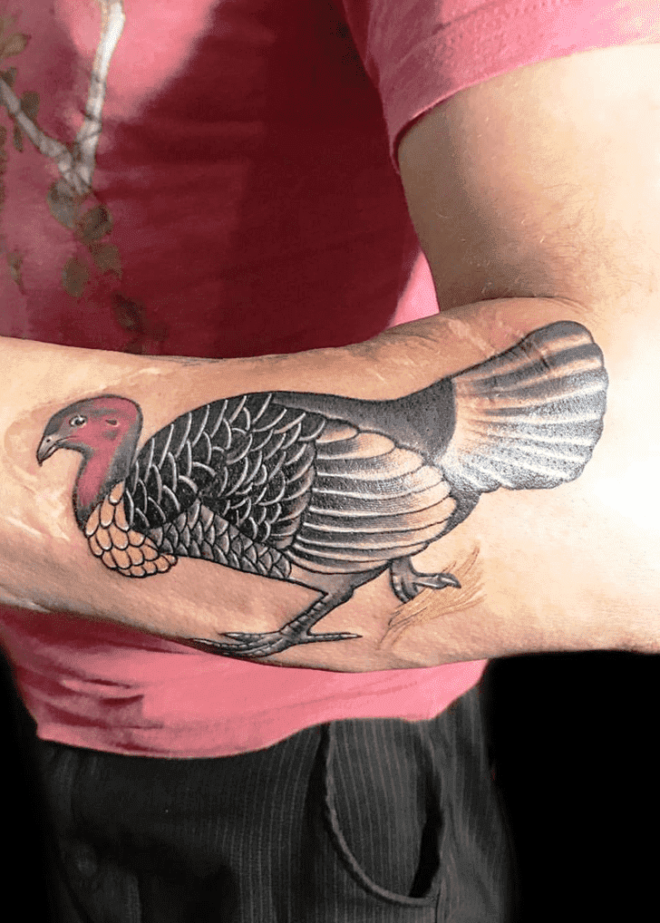 Turkey Tattoo Portrait