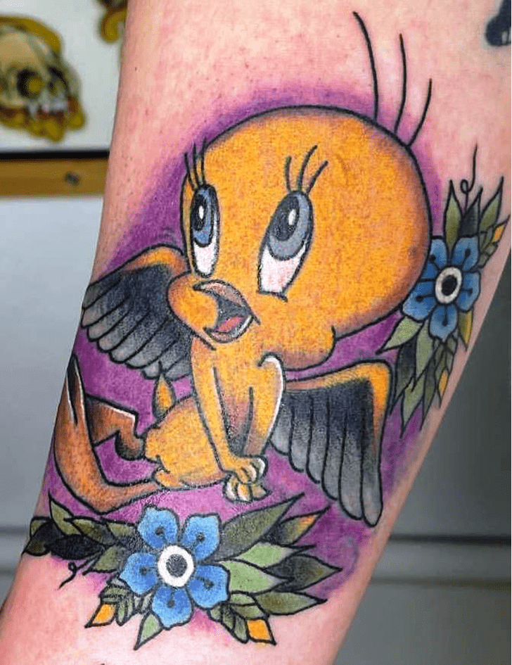 Tweety Tattoo Figure