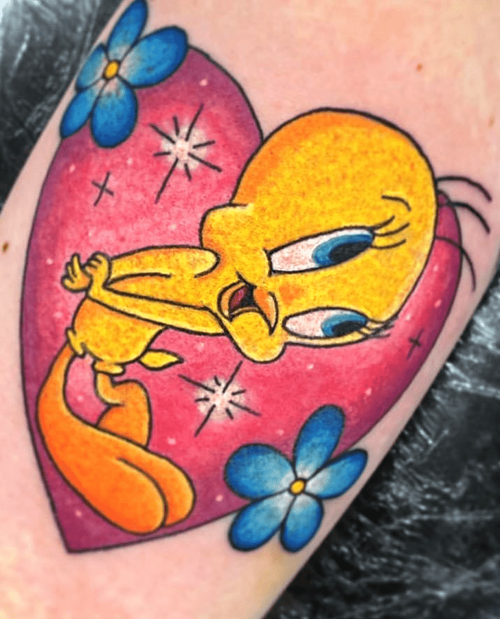 Tweety Tattoo Portrait