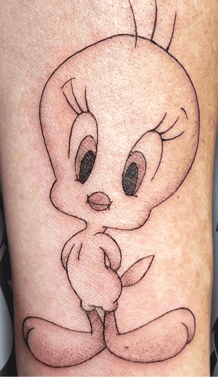 Tweety Tattoo Shot