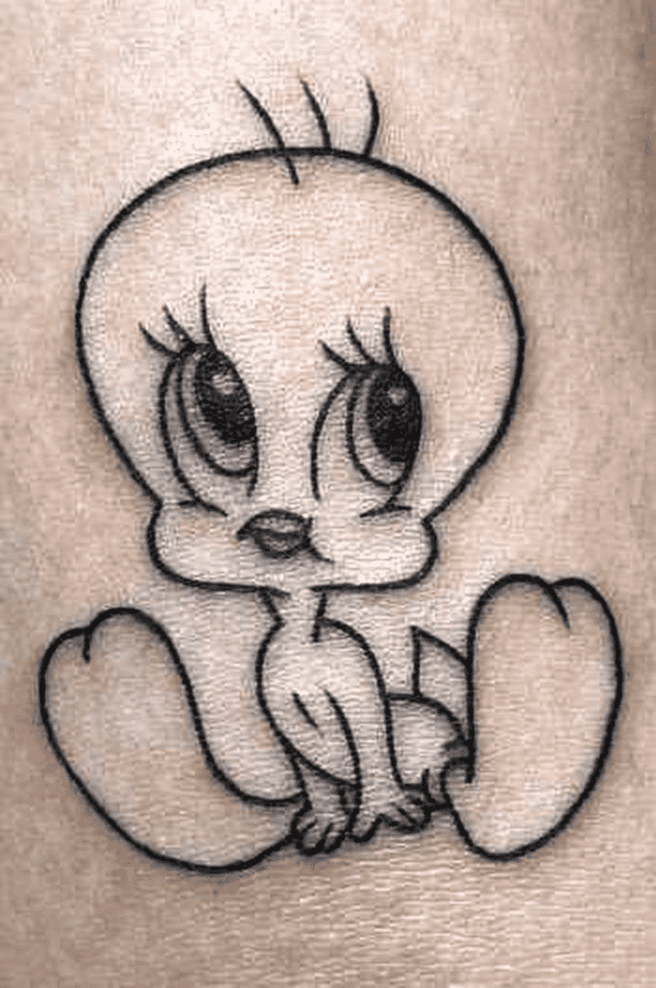 Tweety Tattoo Figure