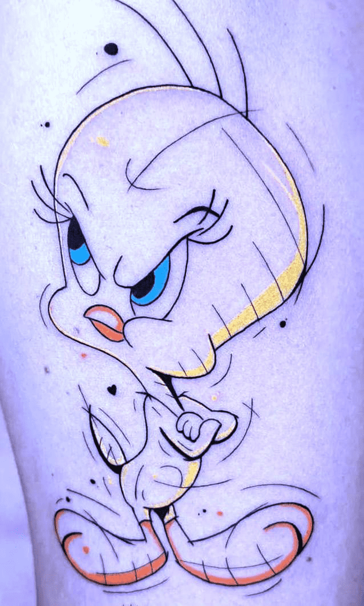 Tweety Tattoo Portrait