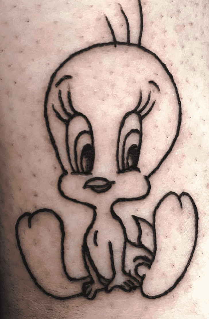 Tweety Tattoo Shot