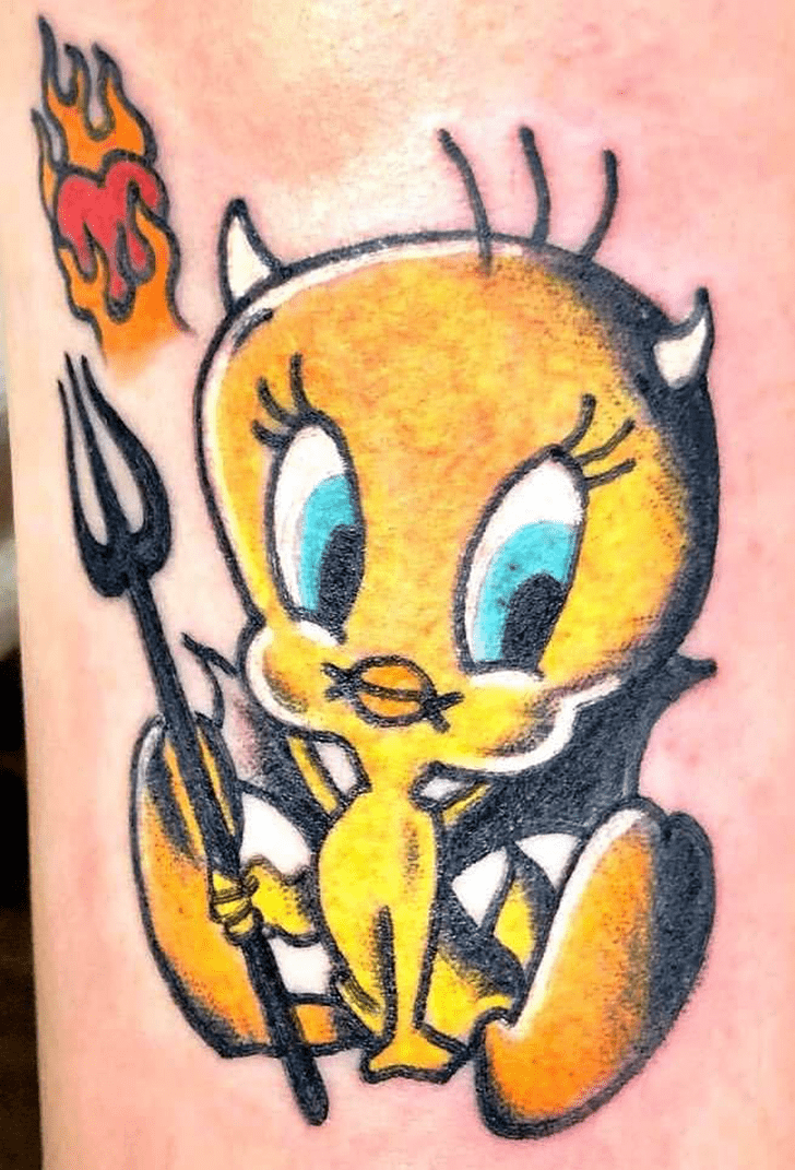 Tweety Tattoo Snapshot