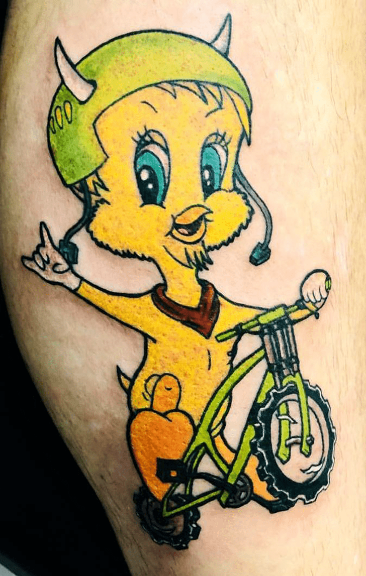 Tweety Tattoo Figure