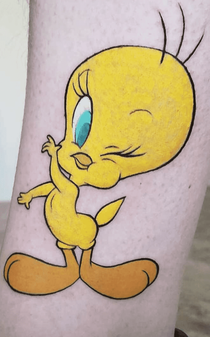 Tweety Tattoo Portrait