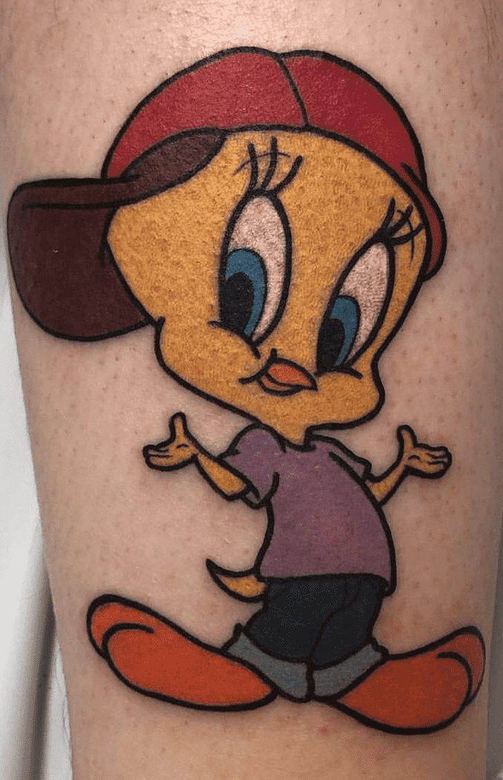 Tweety Tattoo Shot