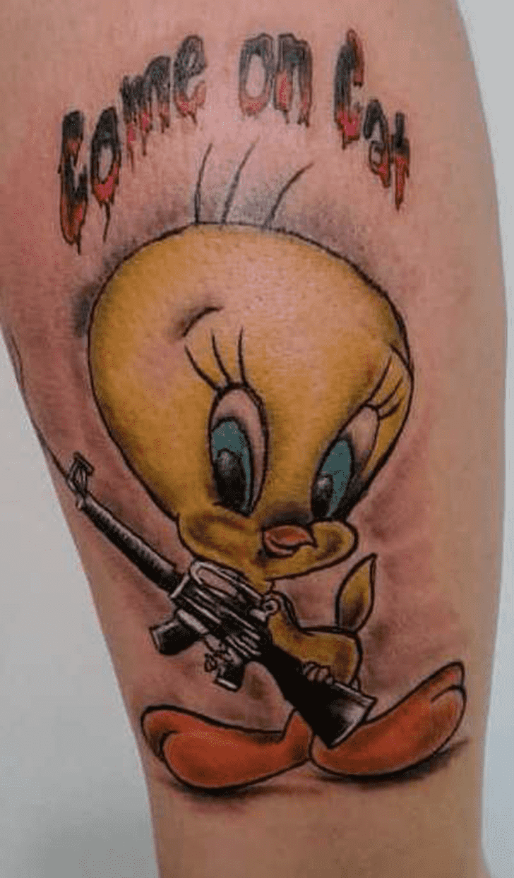 Tweety Tattoo Snapshot