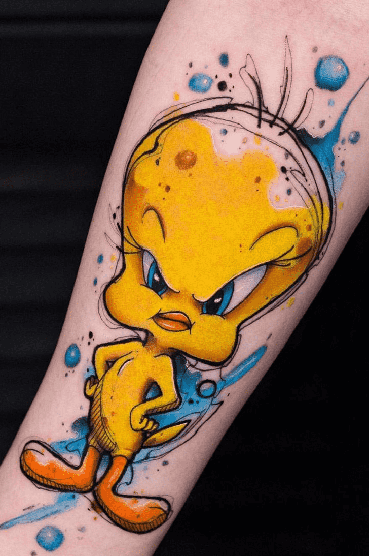 Tweety Tattoo Design Image