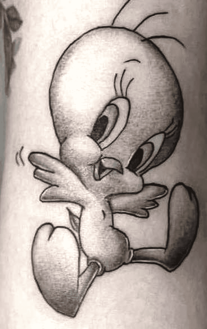 Tweety Tattoo Figure