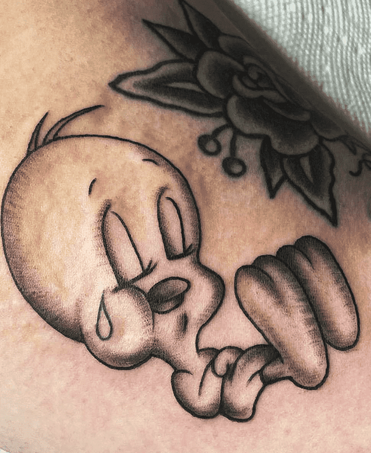 Tweety Tattoo Shot