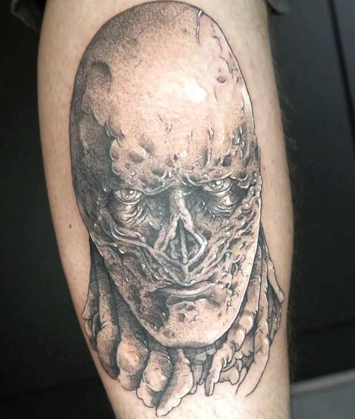 Vecna Tattoo Portrait