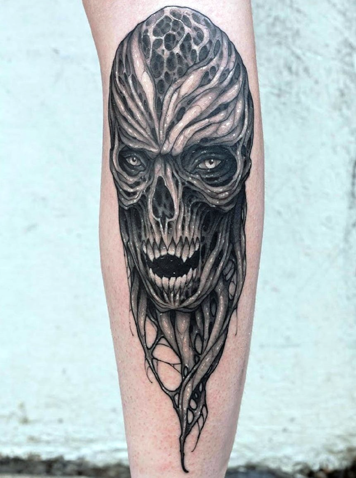 Vecna Tattoo Snapshot