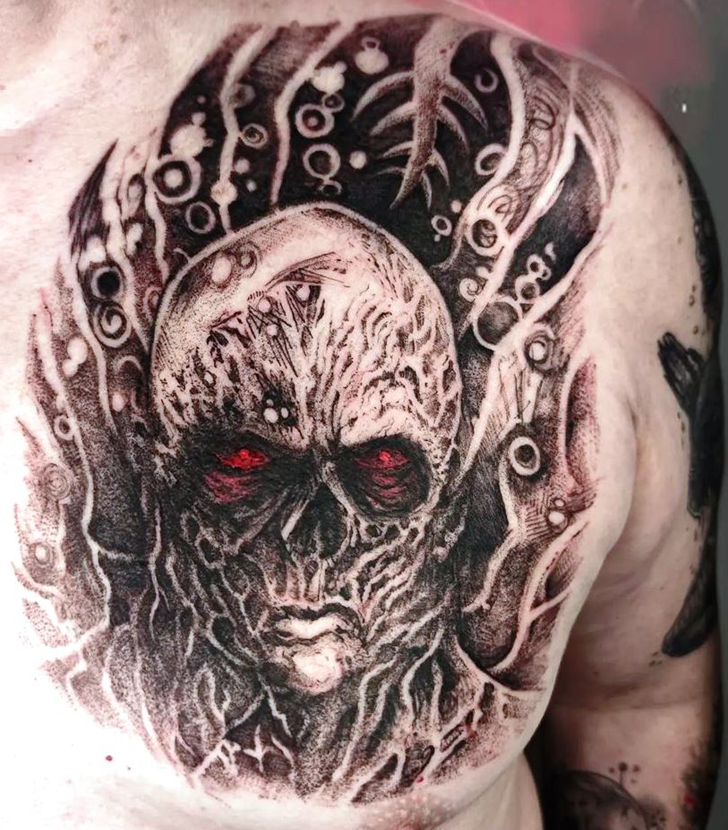 Vecna Tattoo Photograph