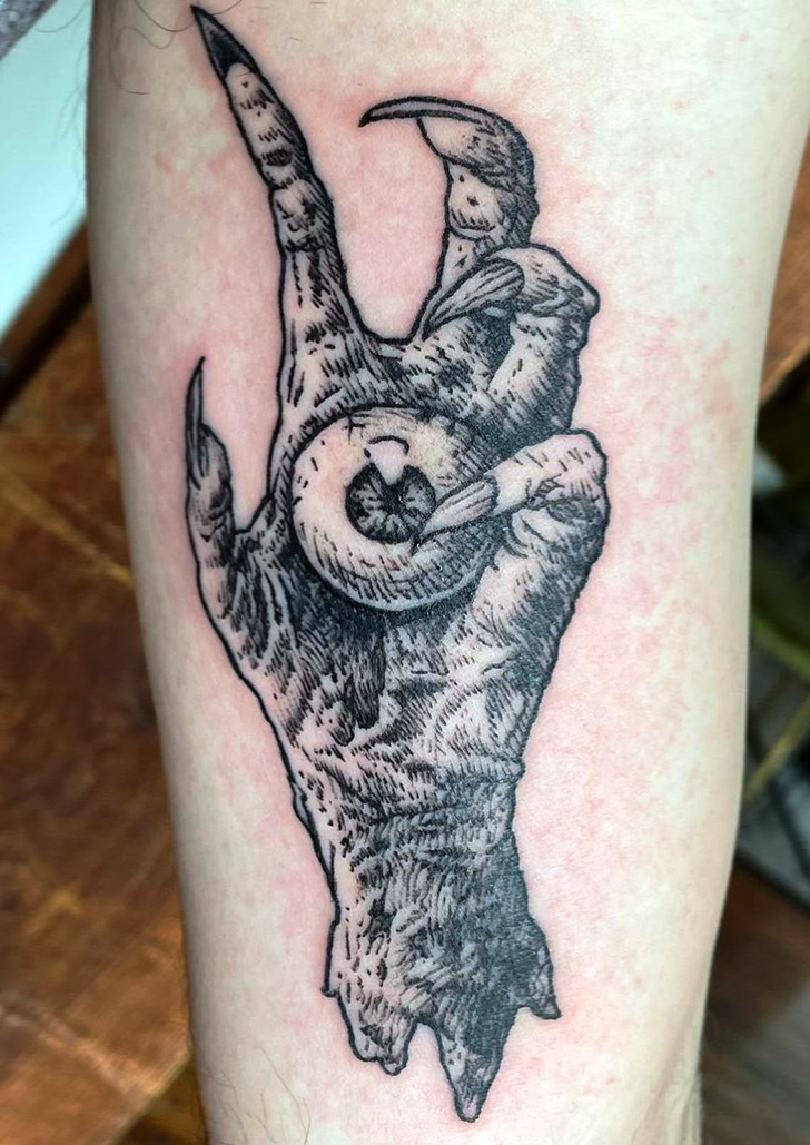 Vecna Tattoo Shot