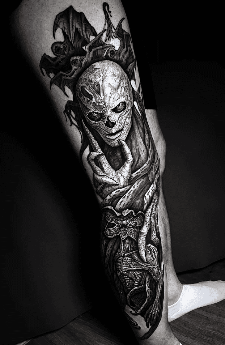 Vecna Tattoo Snapshot