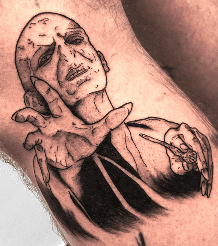 Voldemort Tattoo Photograph