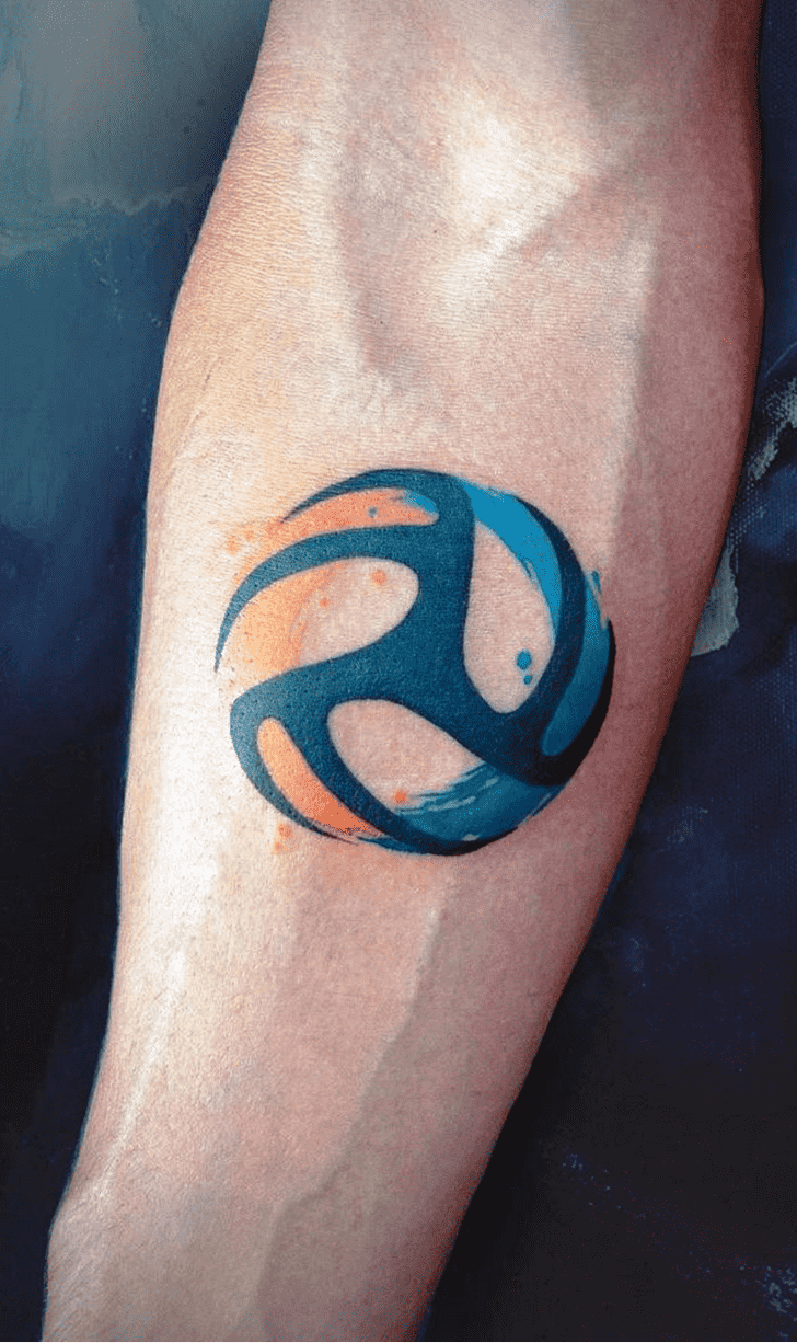 Volleyball Tattoo Photo